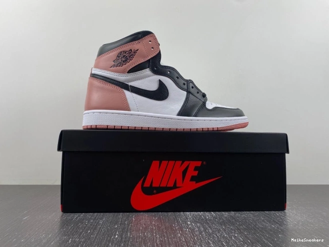 MaikeSneakers Rust Jordan 1 Retro 861428-101 Pink Og Air High Nrg 0727